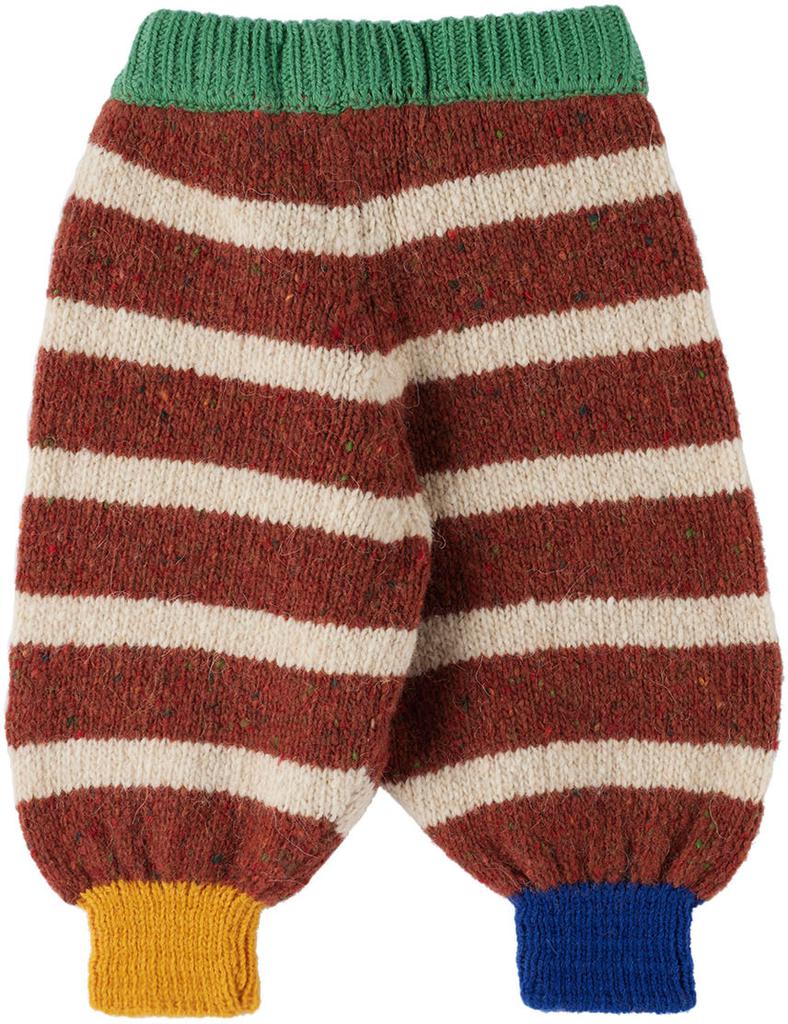 Baby Brown Stripes Trousers商品第2张图片规格展示