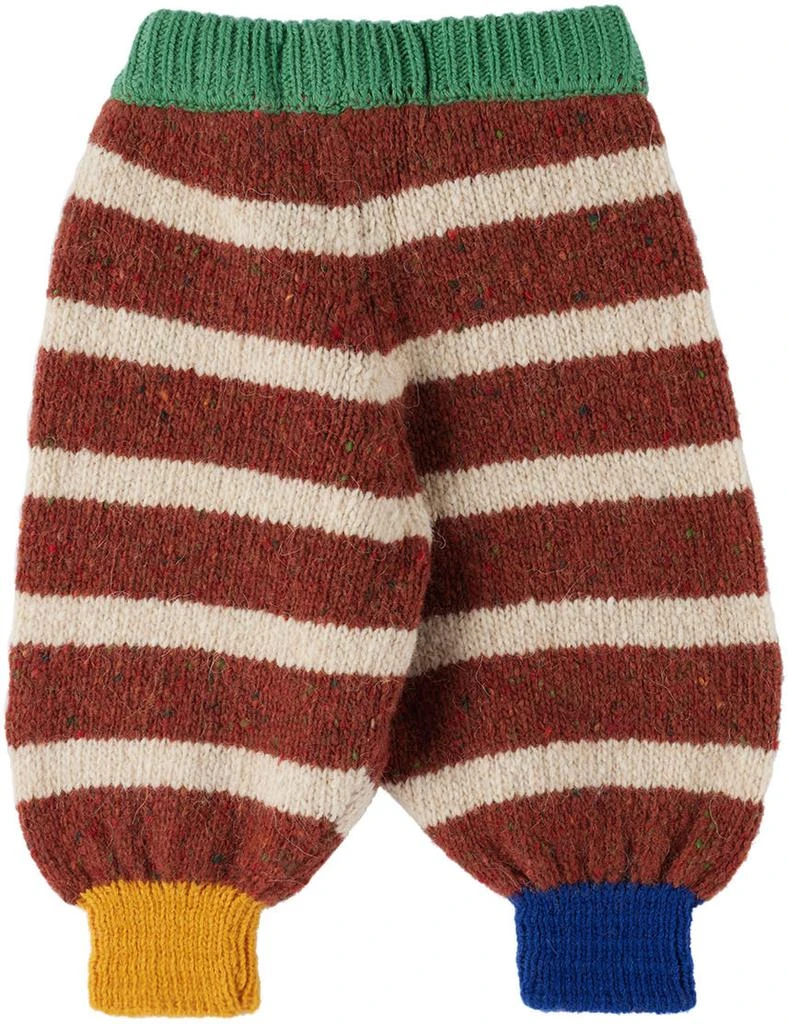 商品BOBO CHOSES|Baby Brown Stripes Trousers,价格¥344,第2张图片详细描述