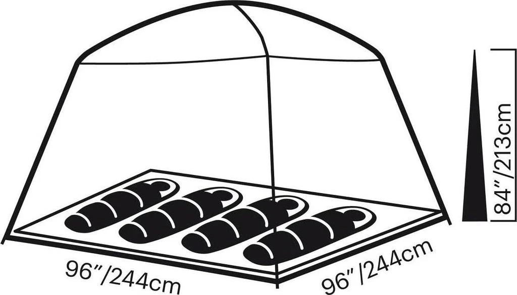 商品Eureka|Copper Canyon LX Tent - 4-person,价格¥922,第3张图片详细描述