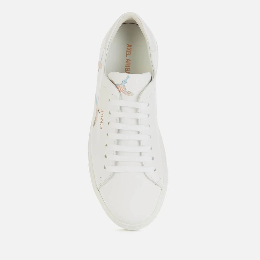 商品Axel Arigato|Axel Arigato Women's Clean 90 Bird Leather Cupsole Trainers - White/Blue/Pink,价格¥957,第3张图片详细描述