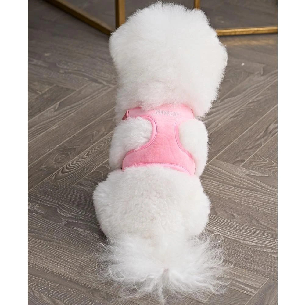 Bling Velour Pet Harness and Leash 2 Piece Set, Extra Small 商品