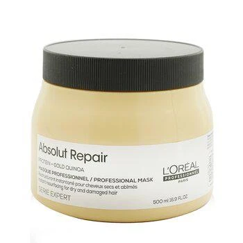 商品L'Oreal Paris|Professionnel Serie Expert – Absolut Repair Gold Quinoa + Protein Instant Resurfacing Mask,价格¥432,第1张图片