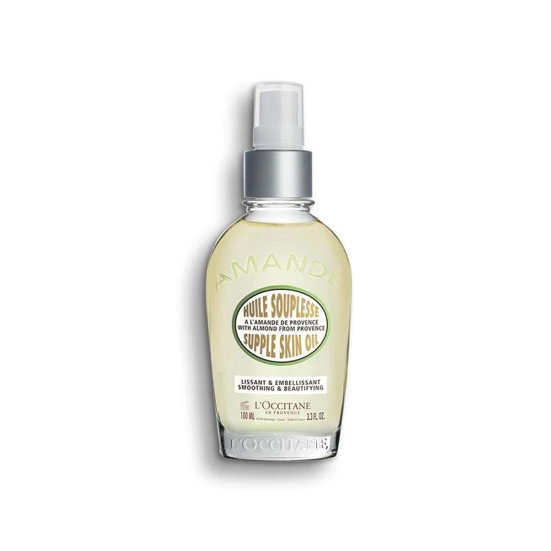 商品L'Occitane|欧洲直邮L'occitane欧舒丹甜扁桃美体紧肤油100ML保湿护肤滋润,价格¥460,第1张图片