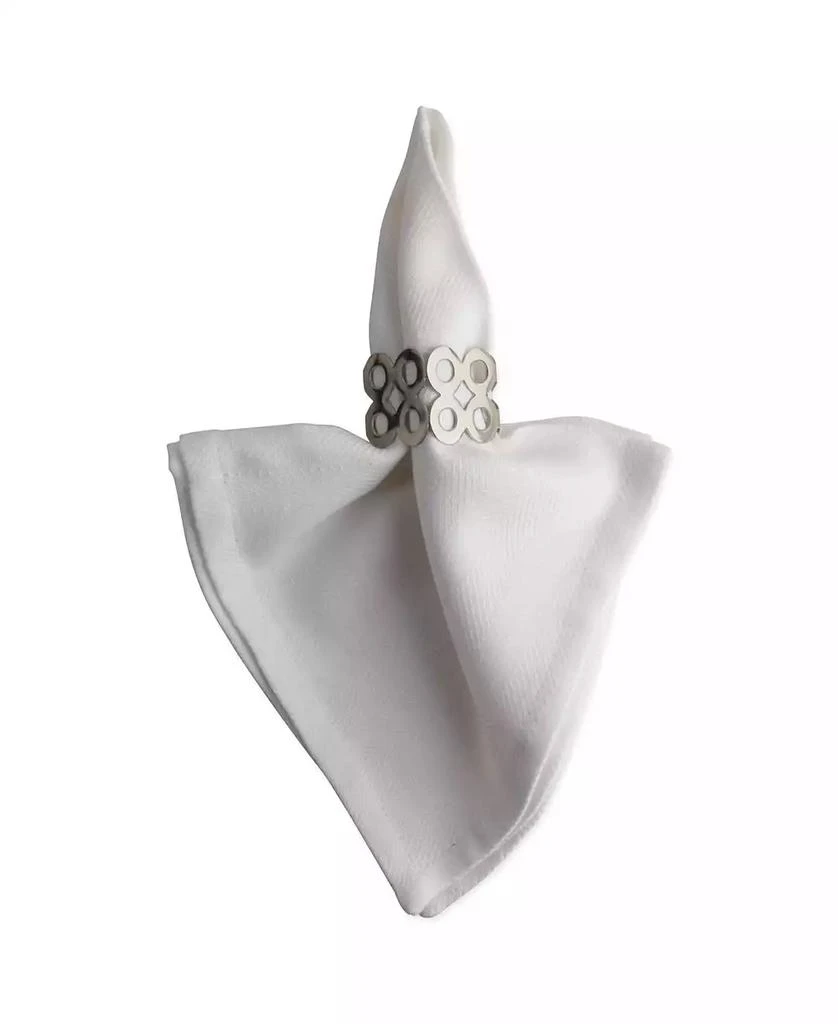 商品Design Imports|Square Die Cut Napkin Ring Set of 6,价格¥314,第2张图片详细描述