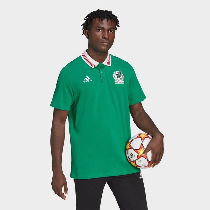 Men's adidas Sportswear Mexico Soccer DNA Polo Shirt商品第1张图片规格展示