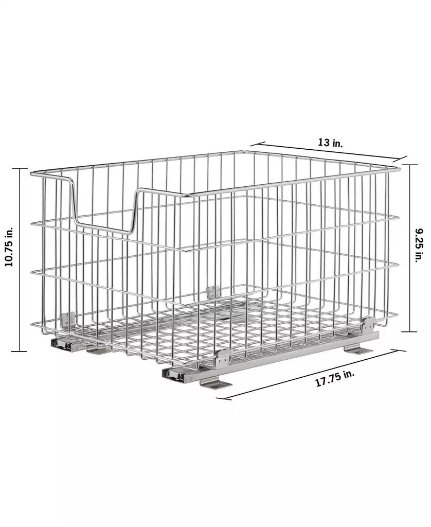 商品TRINITY|Wire Basket with Slides, Pack of 2,价格¥1769,第5张图片详细描述