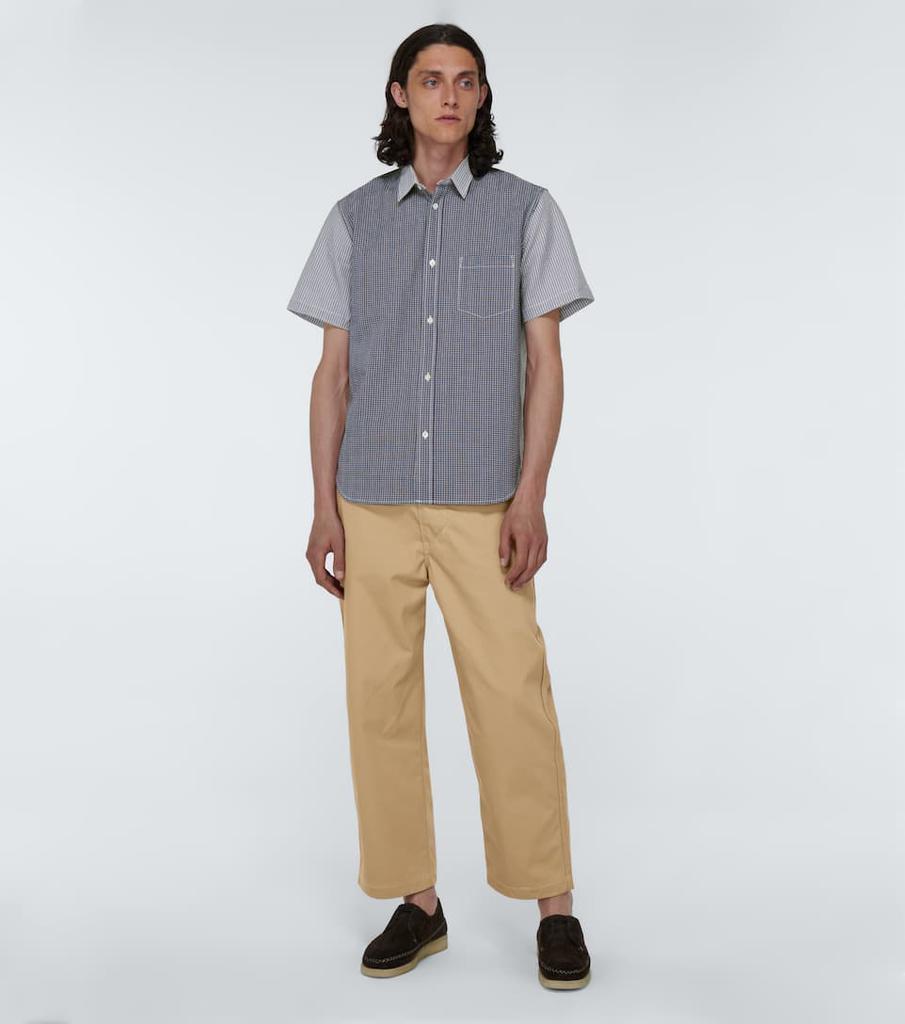 商品Comme des Garcons|Short-sleeved seersucker shirt,价格¥2095,第4张图片详细描述