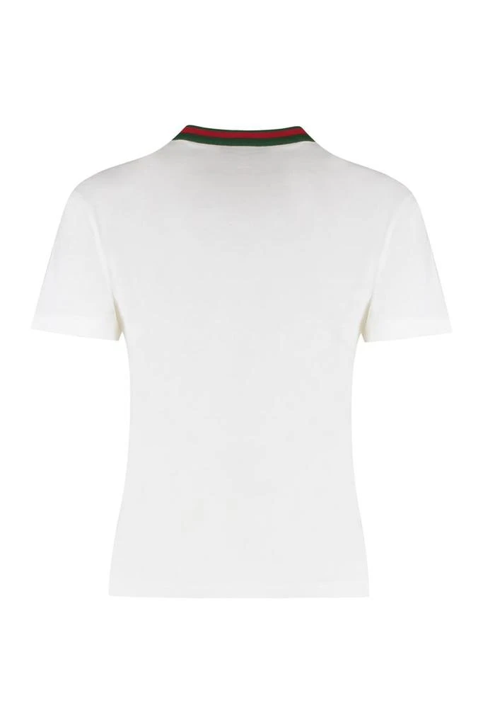 商品Gucci|Gucci Cotton Crew-Neck T-Shirt,价格¥3858,第2张图片详细描述