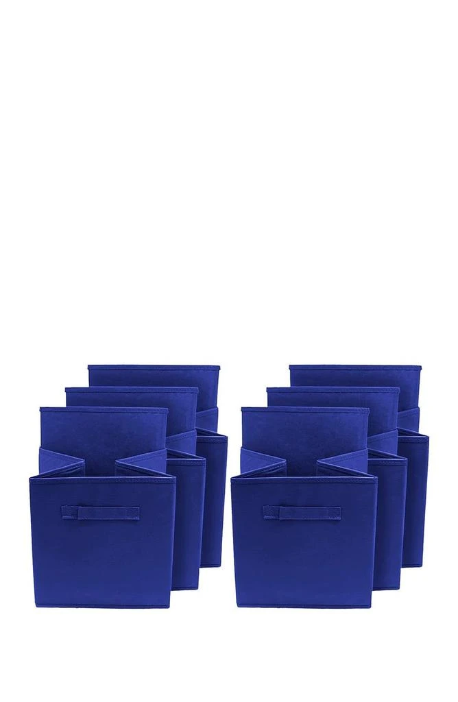 商品SORBUS|Royal Blue Foldable Storage Cube Basket Bin - 6 Pack,价格¥266,第3张图片详细描述