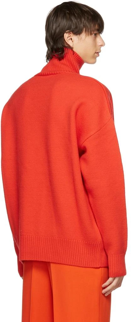 商品AMI|Red Felted Wool Ami de Cœur Turtleneck,价格¥2163,第3张图片详细描述