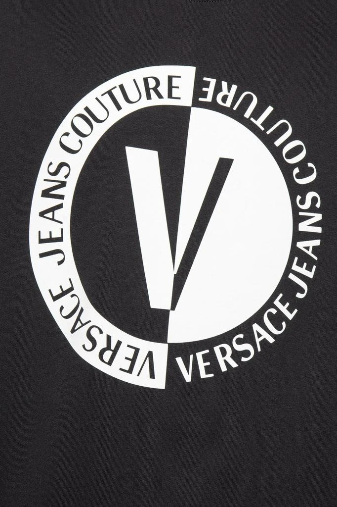 商品Versace|Versace Jeans Couture Logo Printed Crewneck Sweatshirt,价格¥1193,第4张图片详细描述