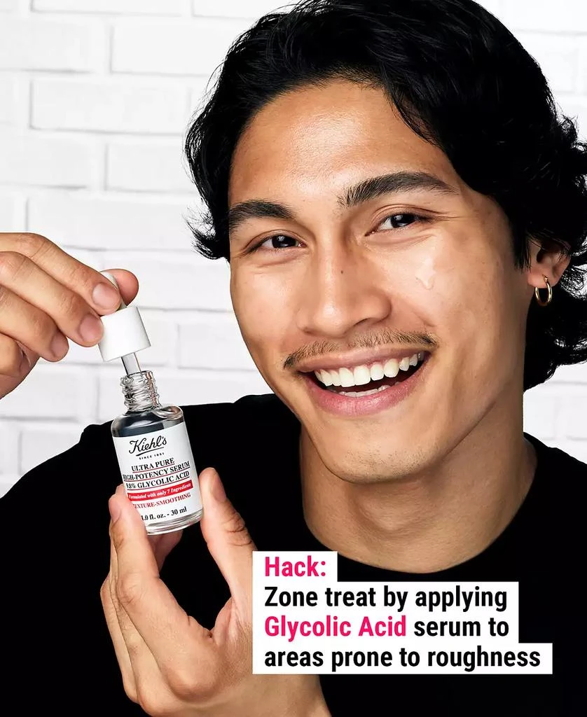 商品Kiehl's|Ultra Pure High-Potency 9.8% Glycolic Acid Serum, 1 oz.,价格¥252,第5张图片详细描述