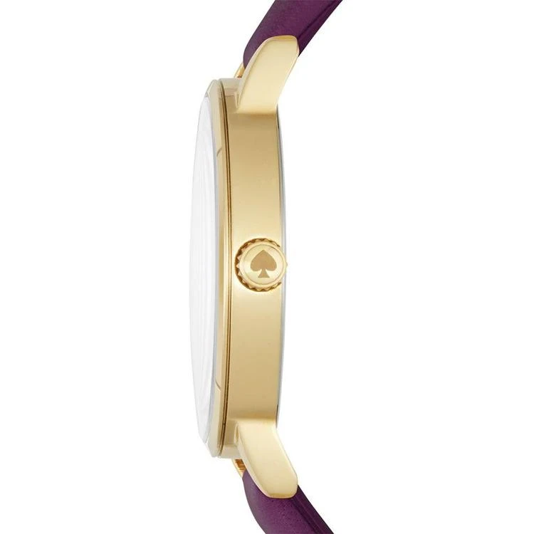 商品Kate Spade|Women's Monterey Purple Leather Strap Watch 38mm,价格¥1262,第2张图片详细描述