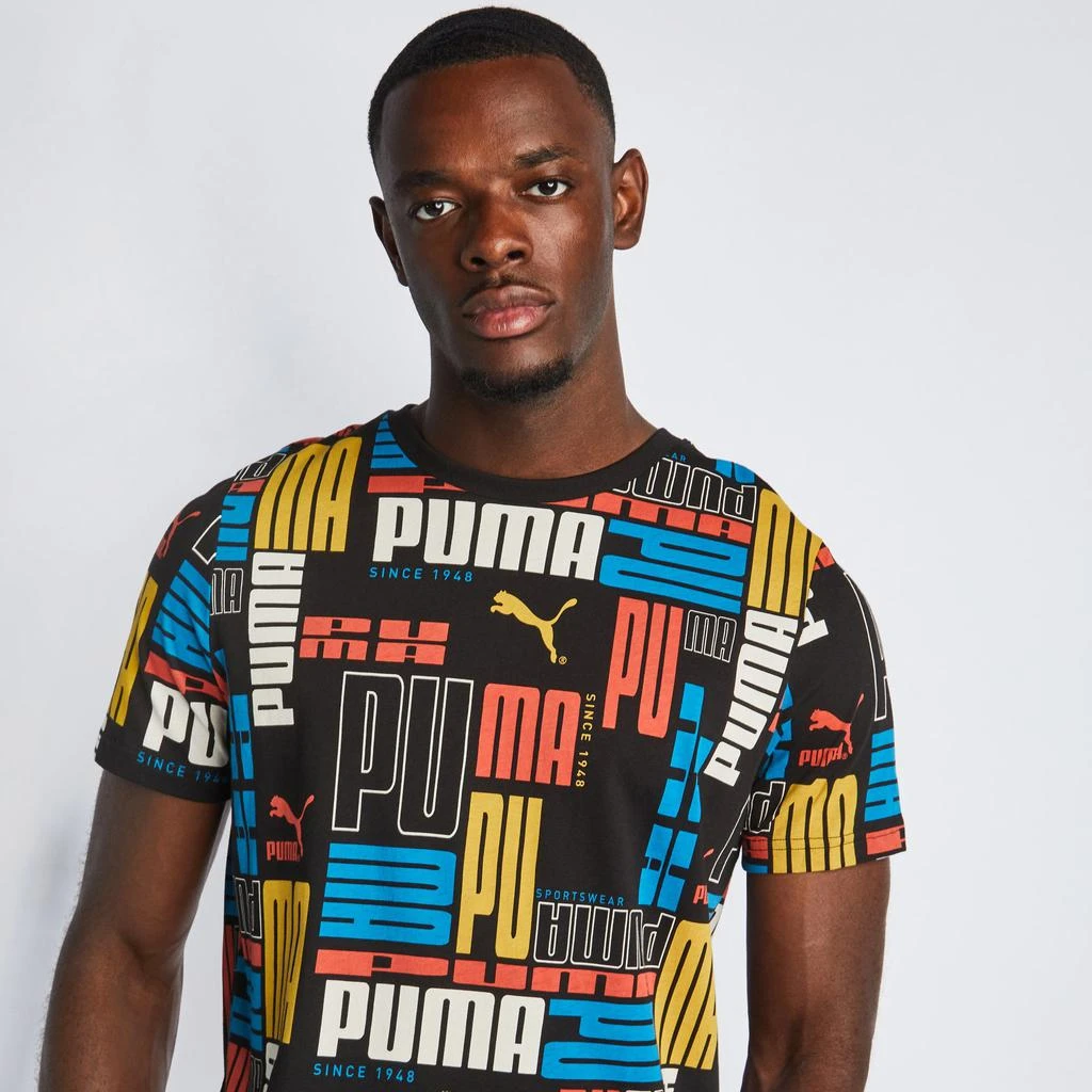 商品Puma|Puma All Over Print - Men Shorts,价格¥350,第4张图片详细描述