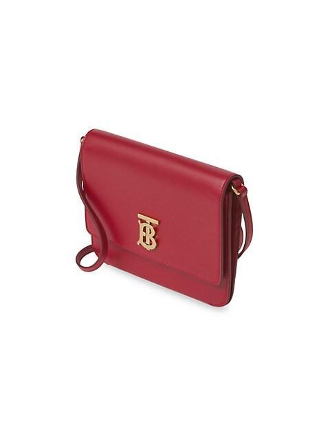 商品Burberry|Mini Square TB Leather Crossbody Bag,价格¥7721,第5张图片详细描述