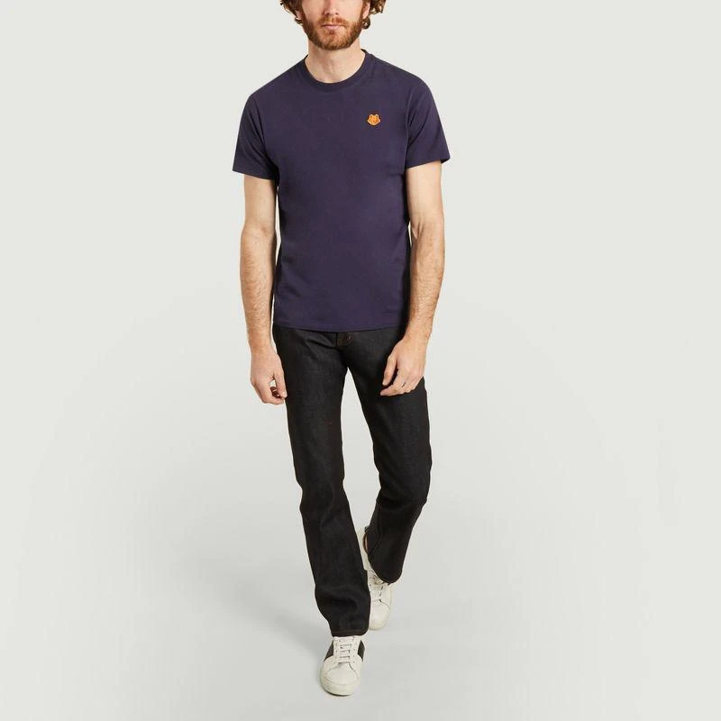 商品Kenzo|Tiger Crest organic cotton t-shirt Navy blue Kenzo,价格¥601,第4张图片详细描述