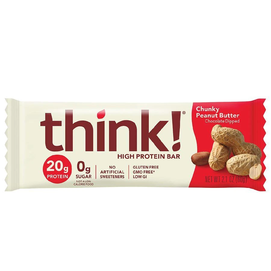 商品Think!|High Protein Bar Chunky Peanut Butter,价格¥19,第1张图片