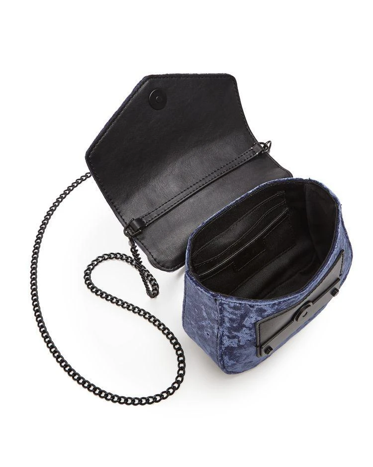 商品Nasty Gal|天鹅绒圆环斜挎包,价格¥434,第3张图片详细描述
