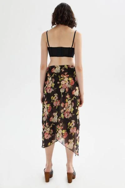 UO Marisol Layered Floral Midi Skirt 商品