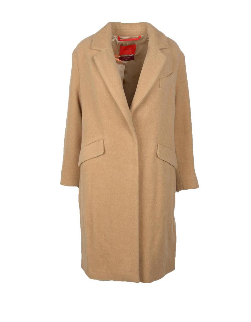 Women's Camel Coat商品第1张图片规格展示
