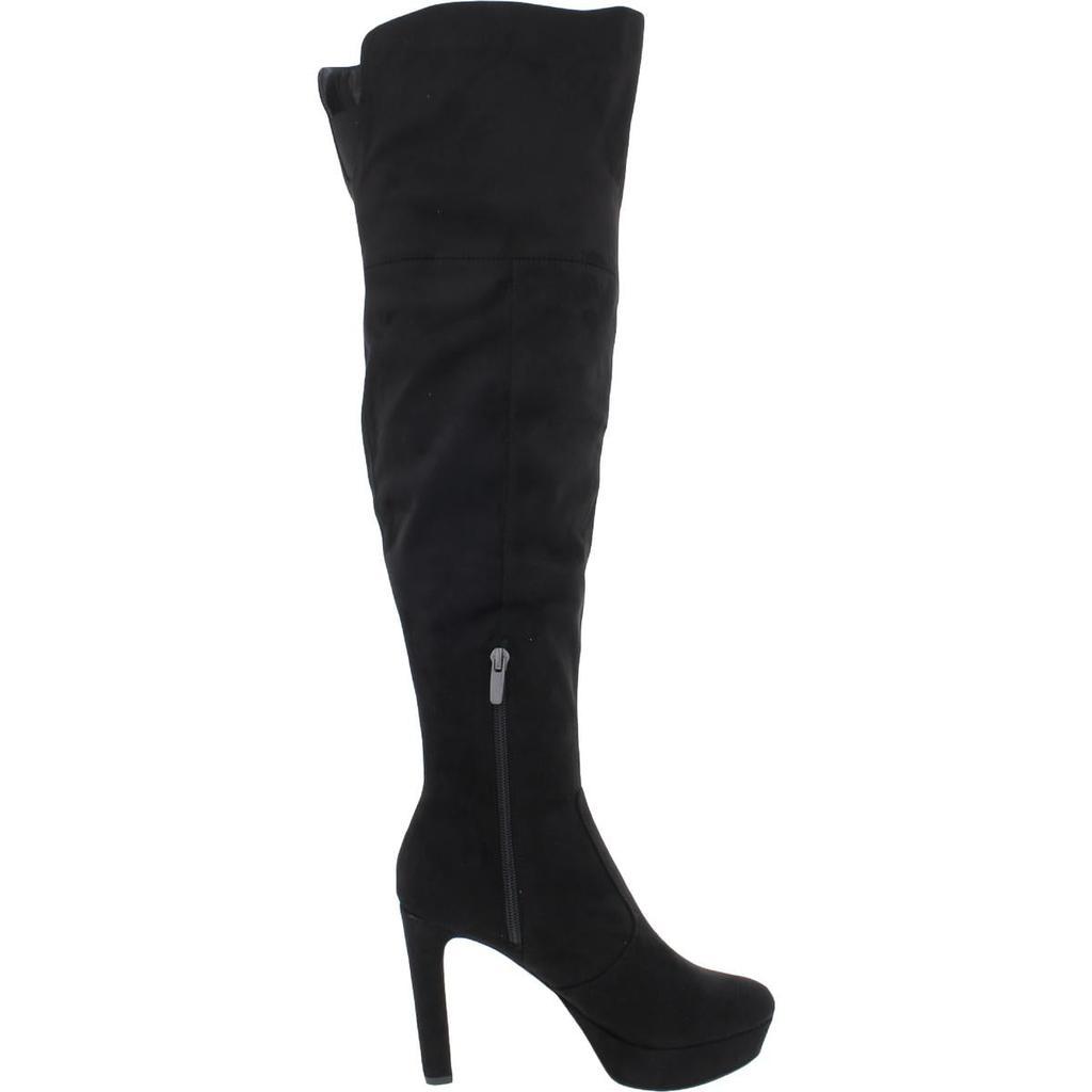 商品Nine West|Nine West Womens Gotcha 2 Suede Platforms Knee-High Boots,价格¥906,第7张图片详细描述