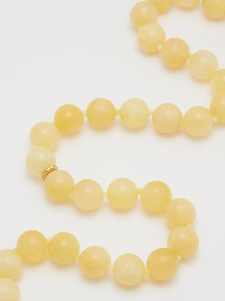 商品Anni Lu|Ball jade & 18kt gold-plated necklace,价格¥716,第3张图片详细描述