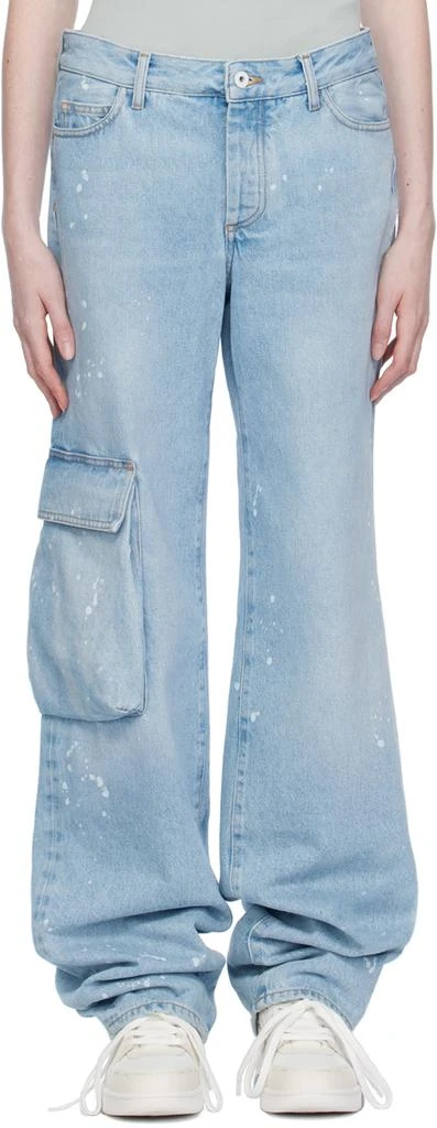 商品Off-White|Blue Toybox Jeans,价格¥2026,第1张图片