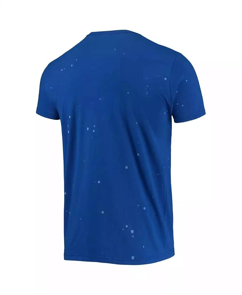 商品The Original Retro Brand|Men's Royal Hampton Pirates Bleach Splatter T-shirt,价格¥259,第3张图片详细描述