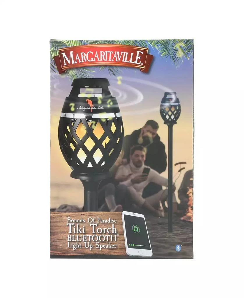 商品Margaritaville|Sounds of Paradise Tiki Torch Bluetooth Light-Up Speaker,价格¥714,第3张图片详细描述