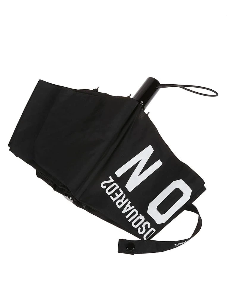 商品DSQUARED2|Be Icon Black Umbrella,价格¥897,第2张图片详细描述