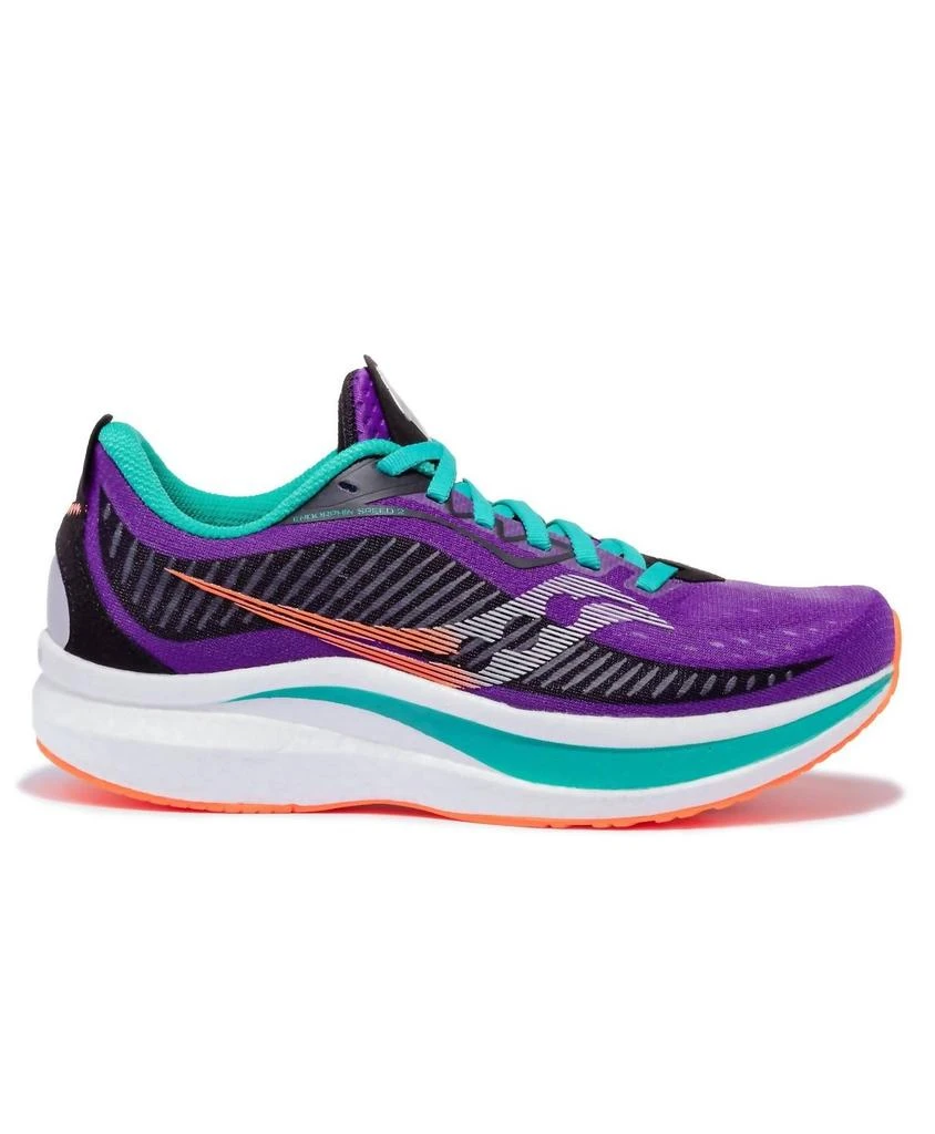 商品Saucony|Women's Endorphin Speed 2 Running Shoes - Medium Width In Concord/jade,价格¥973,第1张图片