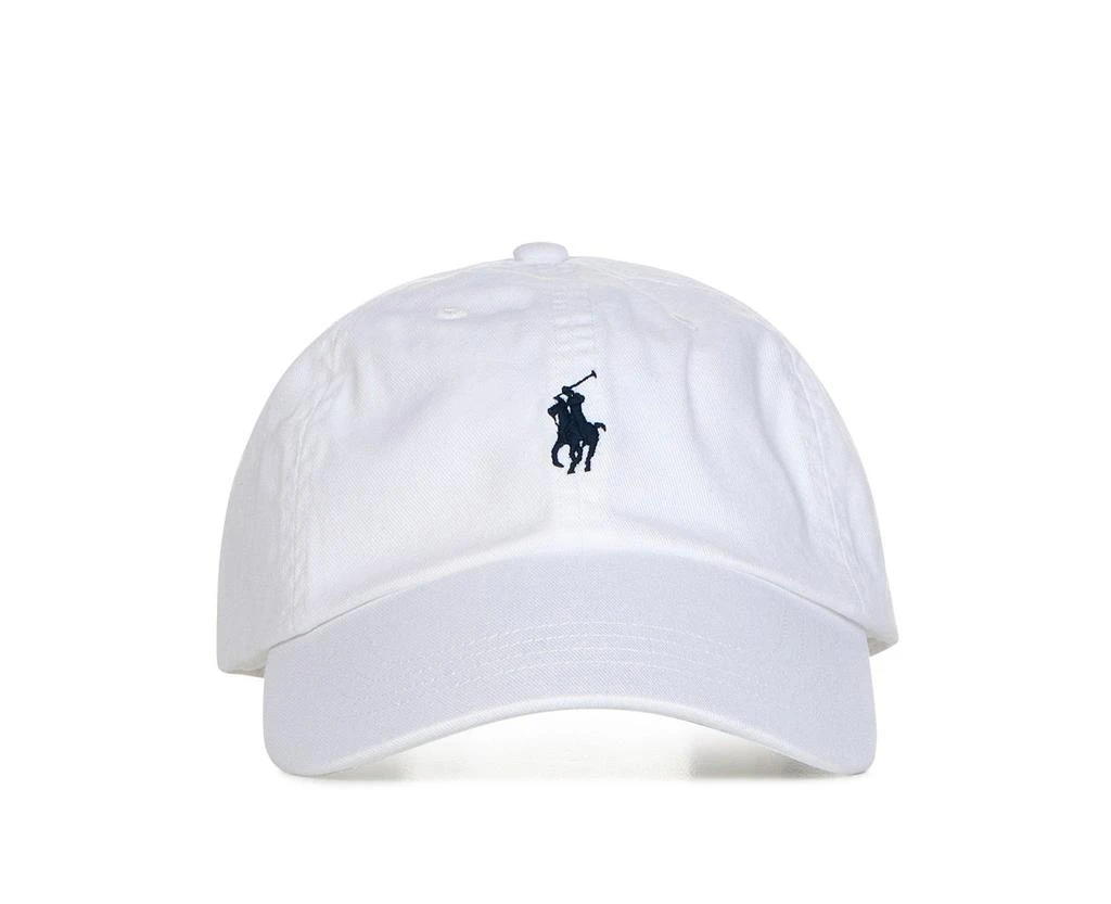 商品Ralph Lauren|Polo Ralph Lauren Logo Embroidered Curved Peak Baseball Cap,价格¥311,第1张图片