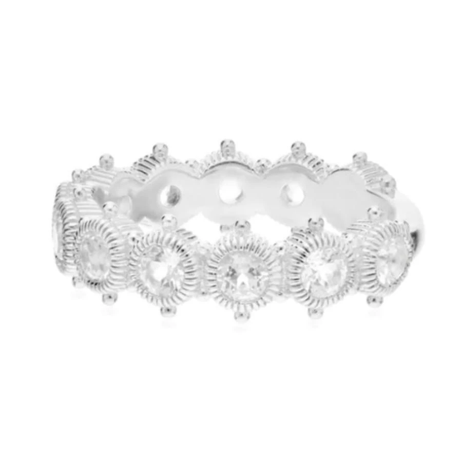 商品Judith Ripka|Little Luxuries Bezel Set White Topaz Gemstone Ring,价格¥852,第1张图片