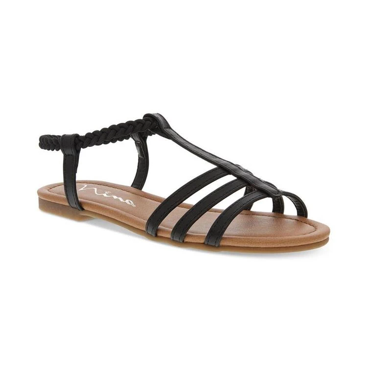 商品Nina|女童Girls' or Little Girls' Melvie T-Strap Sandals,价格¥127,第1张图片