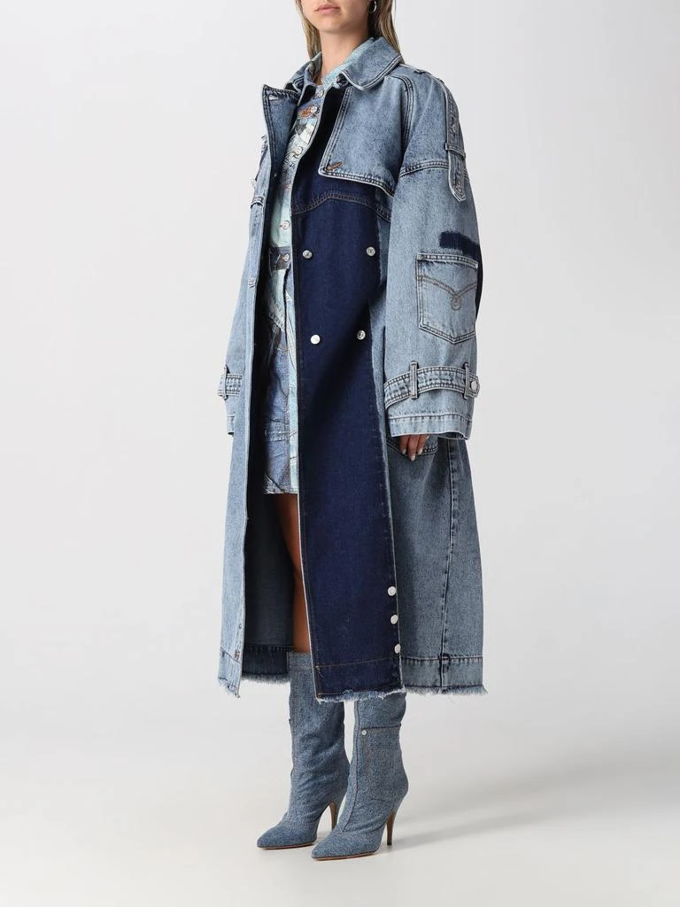 商品Moschino Jeans|Moschino Jeans trench coat for woman,价格¥3601,第4张图片详细描述