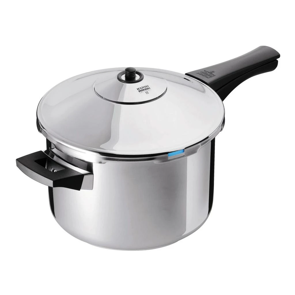 商品Kuhn Rikon|Duromatic Stainless Steel Saucepan Pressure Cooker, 3.7 Qt,价格¥1819,第2张图片详细描述