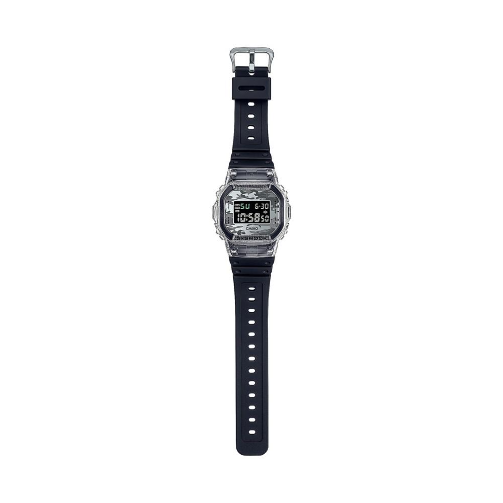 Men's Black Resin Strap Watch, 42.8mm, DW5600SKC-1商品第3张图片规格展示