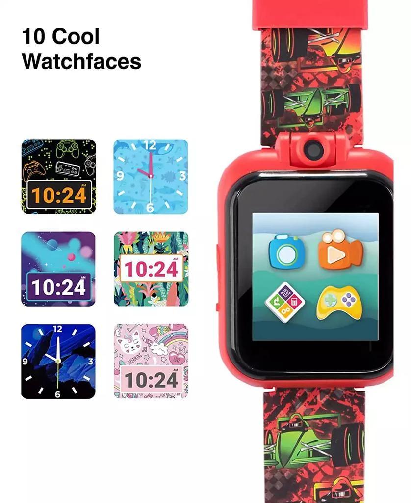 商品Playzoom|2 Kids Black Silicone Strap Smartwatch,价格¥187,第4张图片详细描述