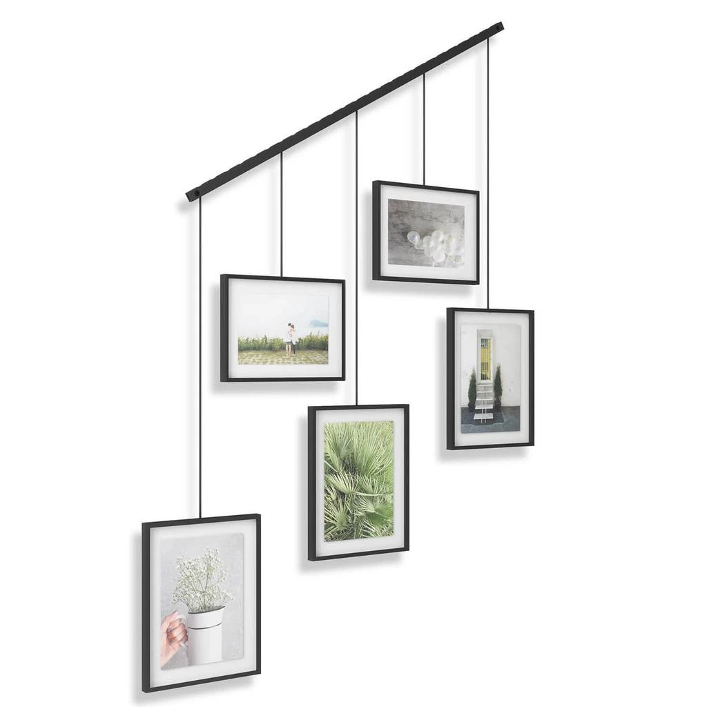 商品Umbra|Umbra Exhibit 5 Photo Display - Black,价格¥377,第3张图片详细描述