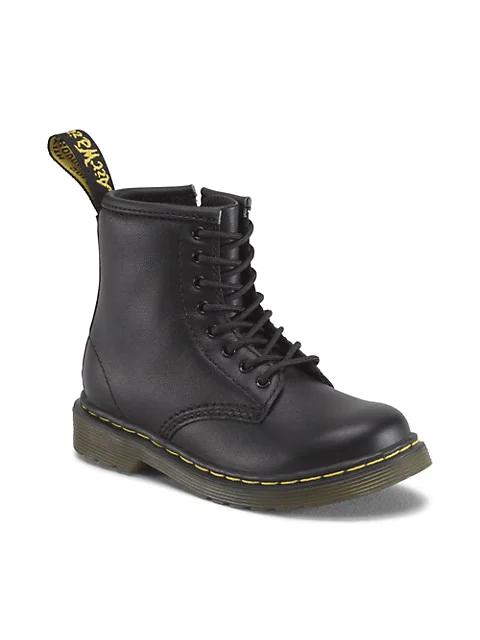 Baby's & Little Kid's Soft Leather Combat Boots商品第1张图片规格展示