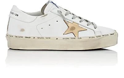 商品Golden Goose|Women's Hi Star Leather Sneakers,价格¥3834,第1张图片