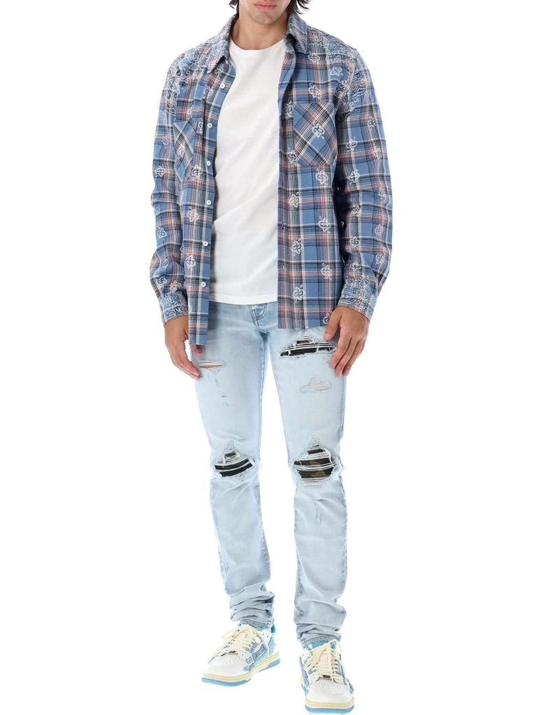 商品AMIRI|Amiri Mx1 Distressed Jeans,价格¥7112,第4张图片详细描述