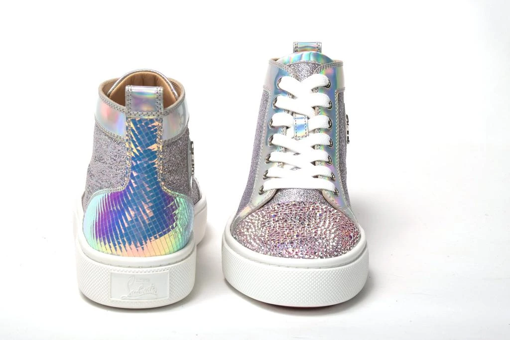 Christian Louboutin Ab/Silver Super Lou Strass Fla Sneakers 商品