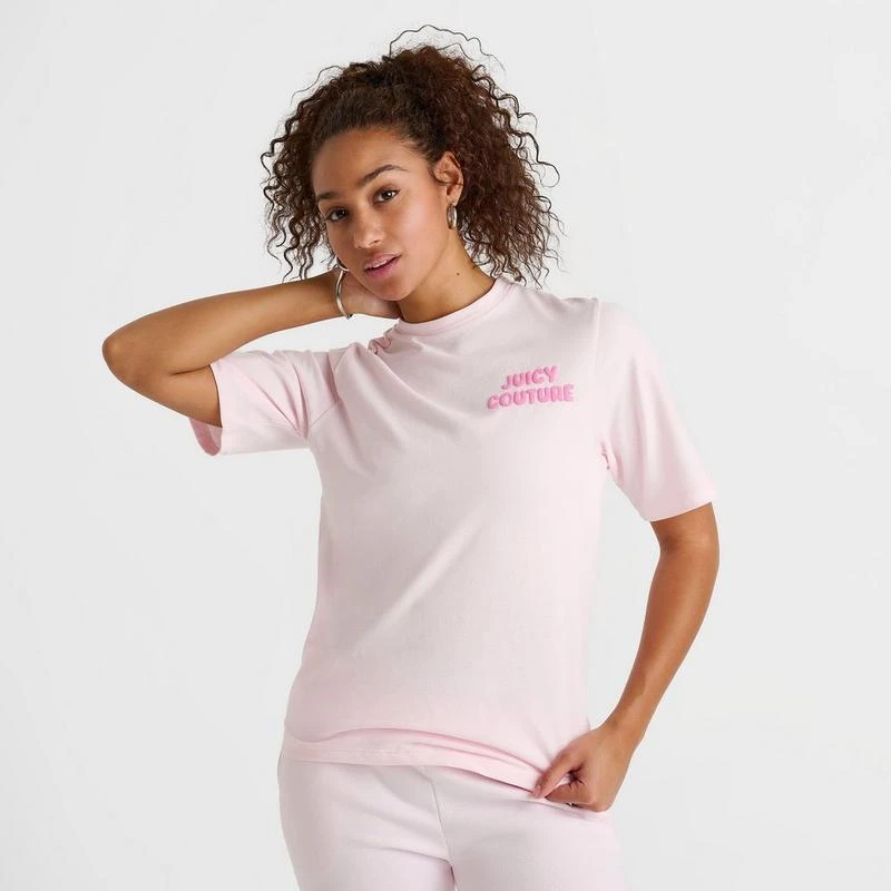 商品Juicy Couture|Women's Juicy Couture Wave Oversized T-Shirt,价格¥149,第4张图片详细描述