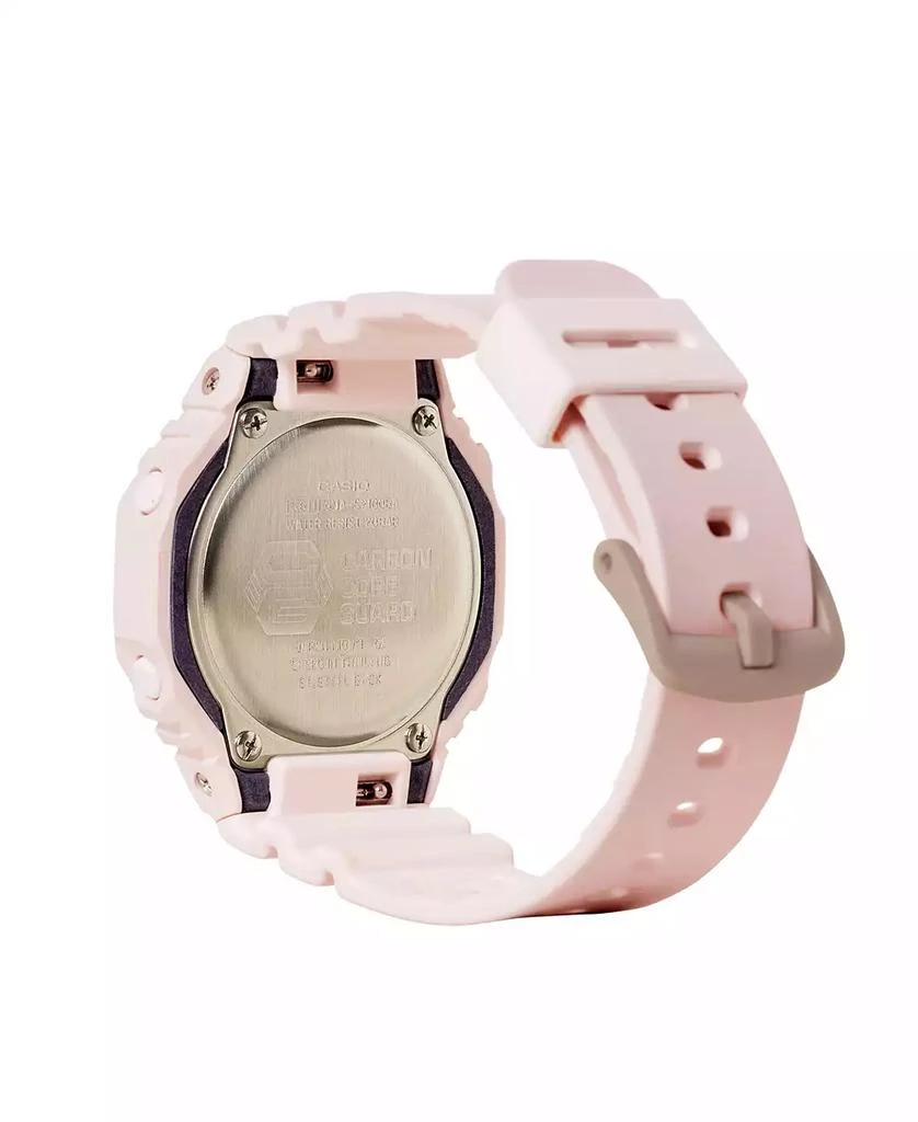 商品G-Shock|Women's Digital Quartz Monotone Pink Resin Analog Watch 42.9mm, GMAS2100BA4A,价格¥741,第3张图片详细描述