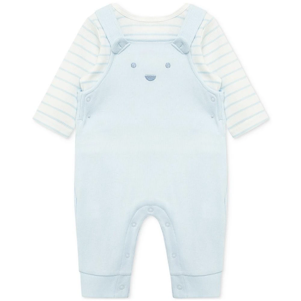 商品Little Me|Baby Boys Wonder Cotton Top and Overall, 2 Piece Set,价格¥203,第1张图片