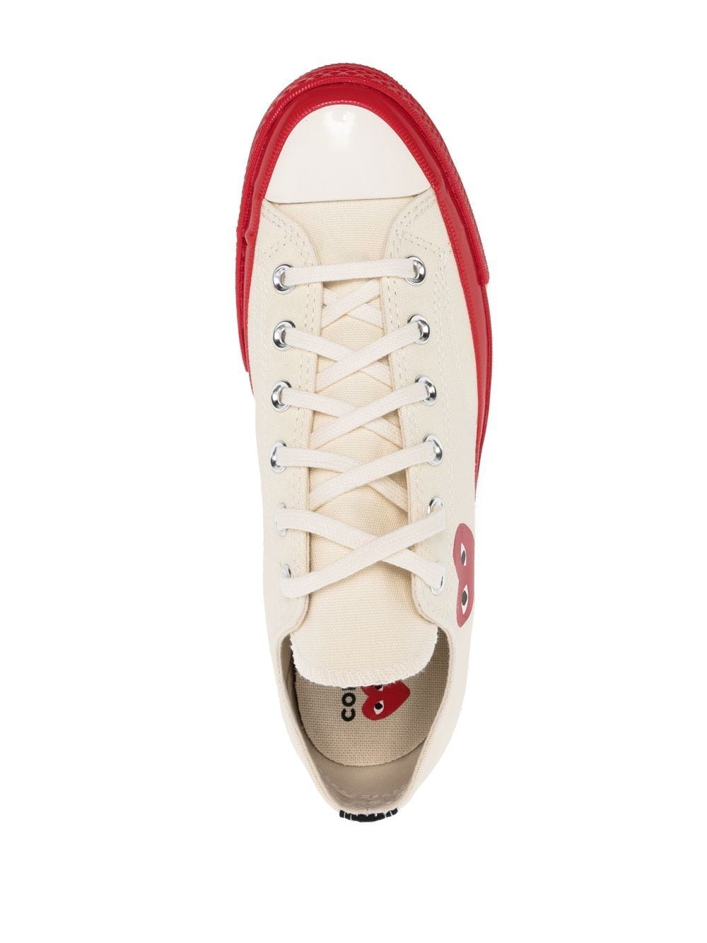 Comme des Garcons 男士休闲鞋 P1K1232 白色商品第4张图片规格展示