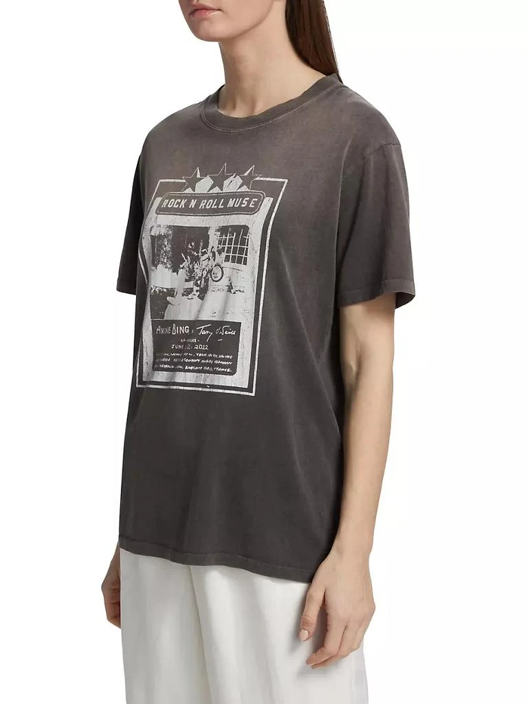 商品ANINE BING|Anine Bing x Rolling Stones Lili T-Shirt,价格¥601,第4张图片详细描述