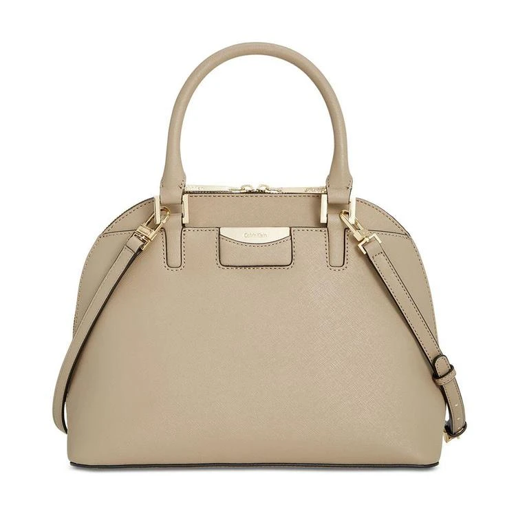 商品Calvin Klein|Connie Medium Satchel,价格¥681,第1张图片