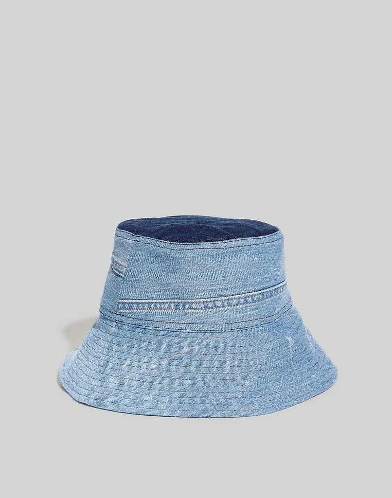 商品Madewell|Upcycled Patchwork Bucket Hat,价格¥675,第2张图片详细描述